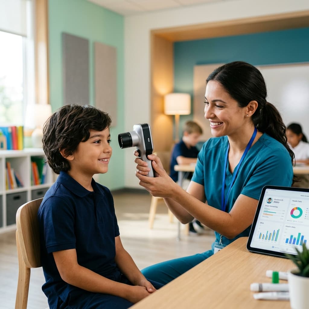 Health screening in school